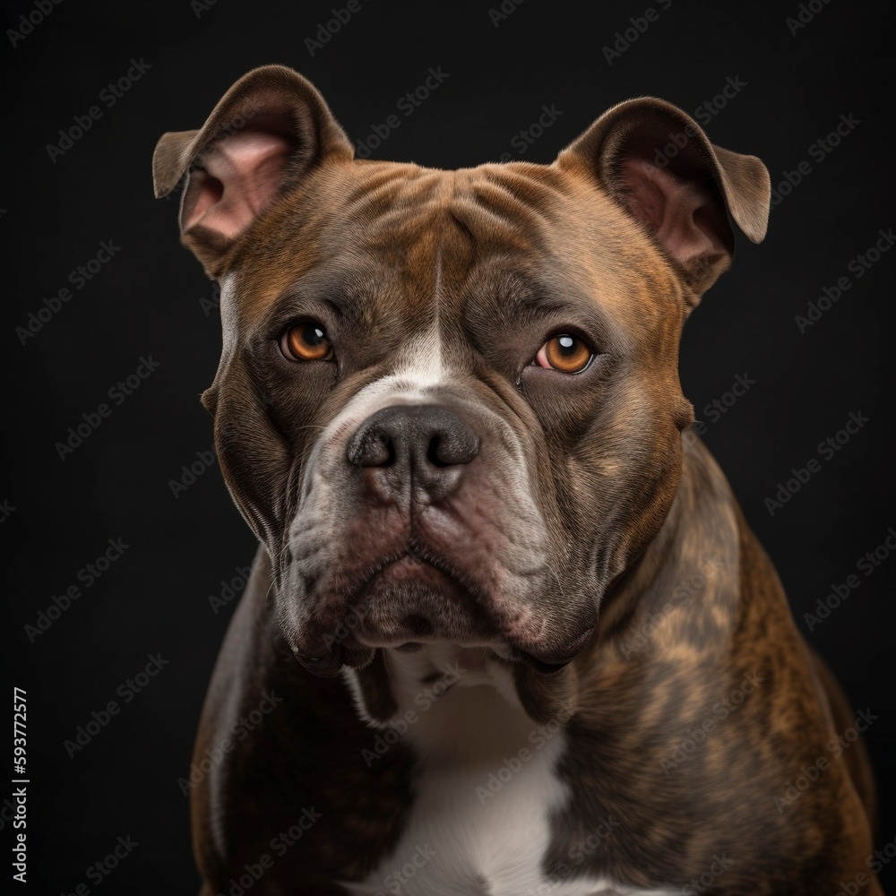 American Bully Dog, Animal Portrait