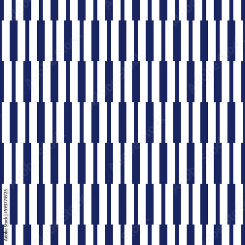 Navy blue vertical lines background. Minimalist wallpaper. Seamless pattern with geometric ornament. Stripes motif.