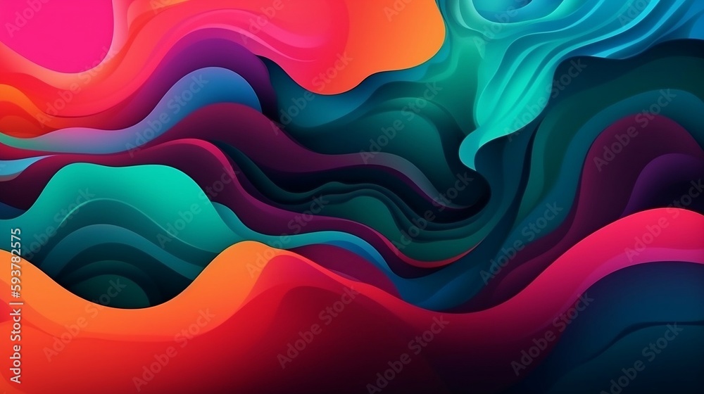 Liquid color background design Liquid color background design