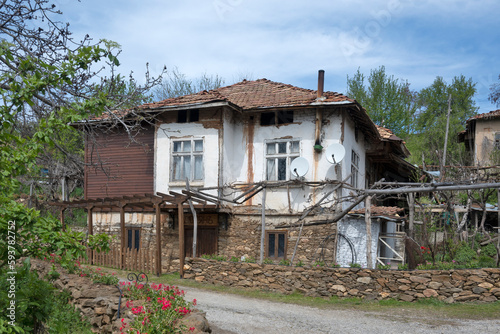 Village of Dolene at Ograzhden Mountain  Bulgaria
