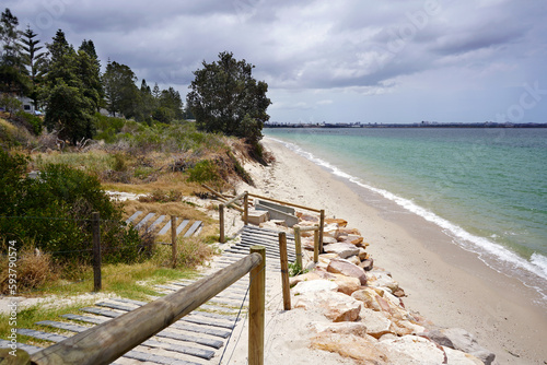 Lady Robinsons beach in Botany bay, Sydney.