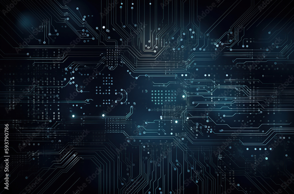 High tech technology background Generative AI
High tech technology background Generative AI