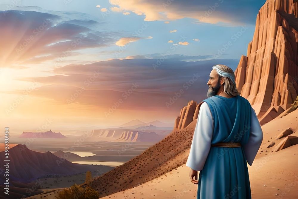 Moses at Mount Sinai Receiving the Ten Commandments Moses at Mount Sinai Receiving the Ten Commandments