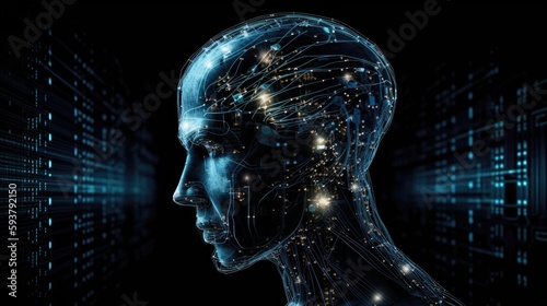 Artificial intelligence, AI, Generative AI, Generative, human photo