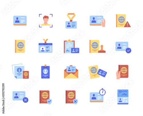 ID color icons set