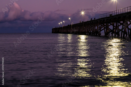 Wallpaper Mural pier at sunset Torontodigital.ca