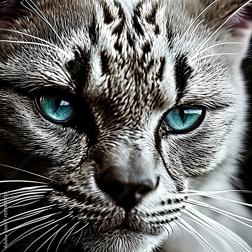 Cat closeup Cat closeup