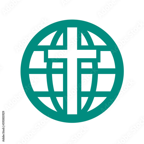 World Cross Icon