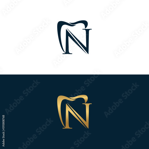 Initial Logo Dental