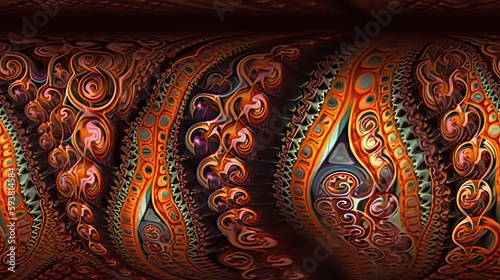 Abstract Seamless Pattern Textures 16:9 10MP