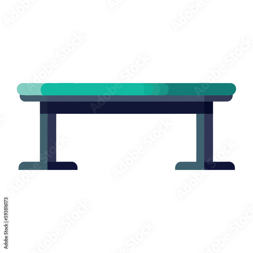 green gym bench equipment