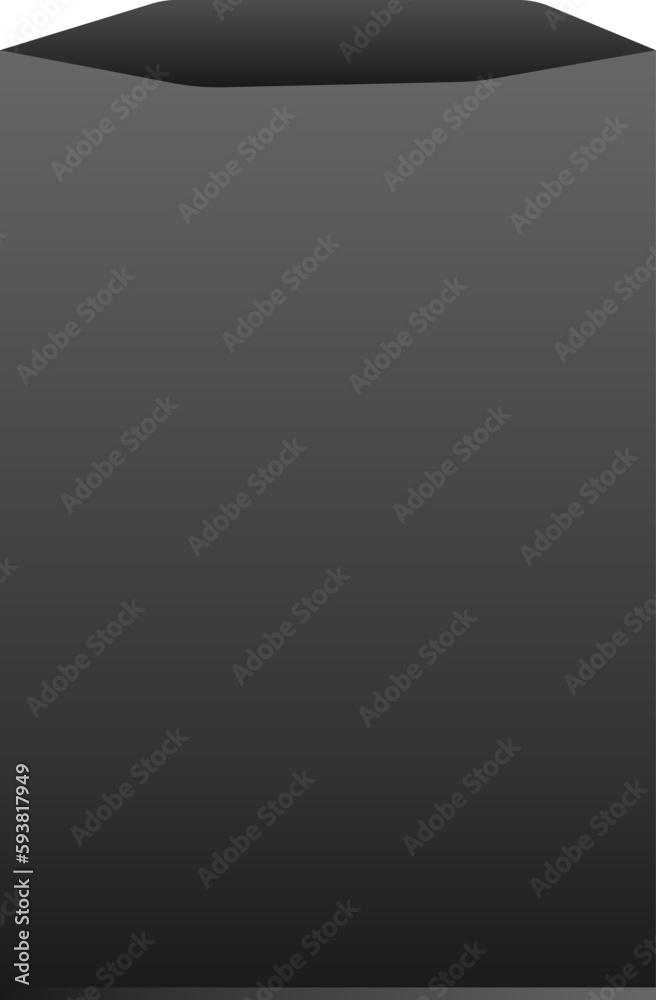 Black Refuse Trash Bag Garbage Junk Waste Bin Plastic Rubbish Object Flat Design Black Refuse Trash Bag Garbage Junk Waste Bin Plastic Rubbish Object Flat Design