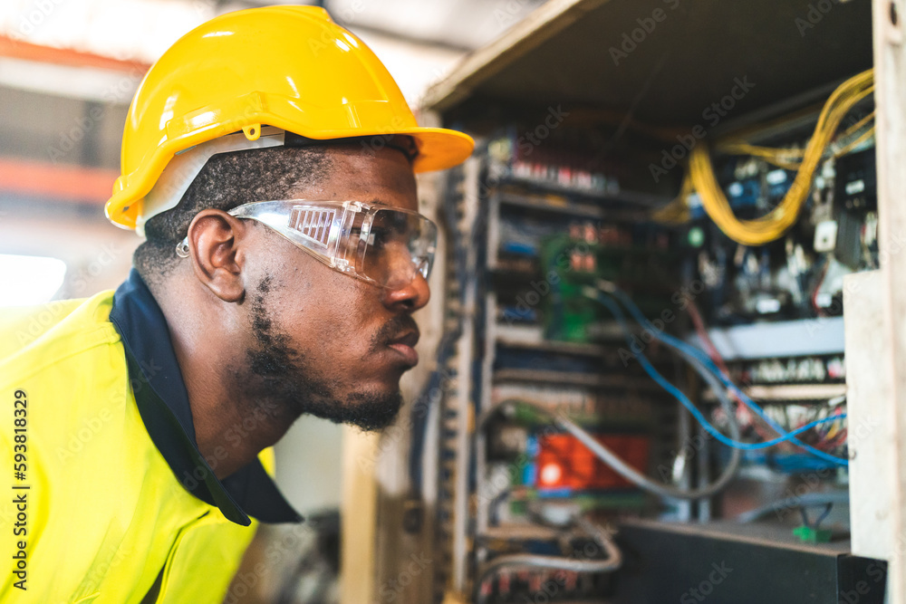 professional technician engineer with safety helmet hard hat working in industrial manufacturing factory, men at work to checking equipment of machinery production technology or construction operating professional technician engineer with safety helmet hard hat working in industrial manufacturing factory, men at work to checking equipment of machinery production technology or construction operating