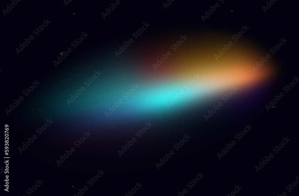 Rainbow flash, reflection beam, flare of light. Colorful fire, iridescent ray, spectrum of multi-colored glare rays, lens or prism. Blinding flash, blurred shapes, rainbow glow. Magic light. Vector.
Rainbow flash, reflection beam, flare of light. Colorful fire, iridescent ray, spectrum of multi-colored glare rays, lens or prism. Blinding flash, blurred shapes, rainbow glow. Magic light. Vector.