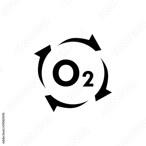 02 cicrulation logo template illustration