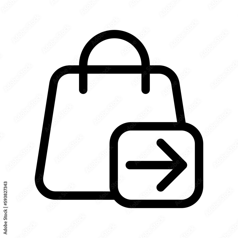 Shopping Share Icon Vector Symbol Design Illustration Shopping Share Icon Vector Symbol Design Illustration