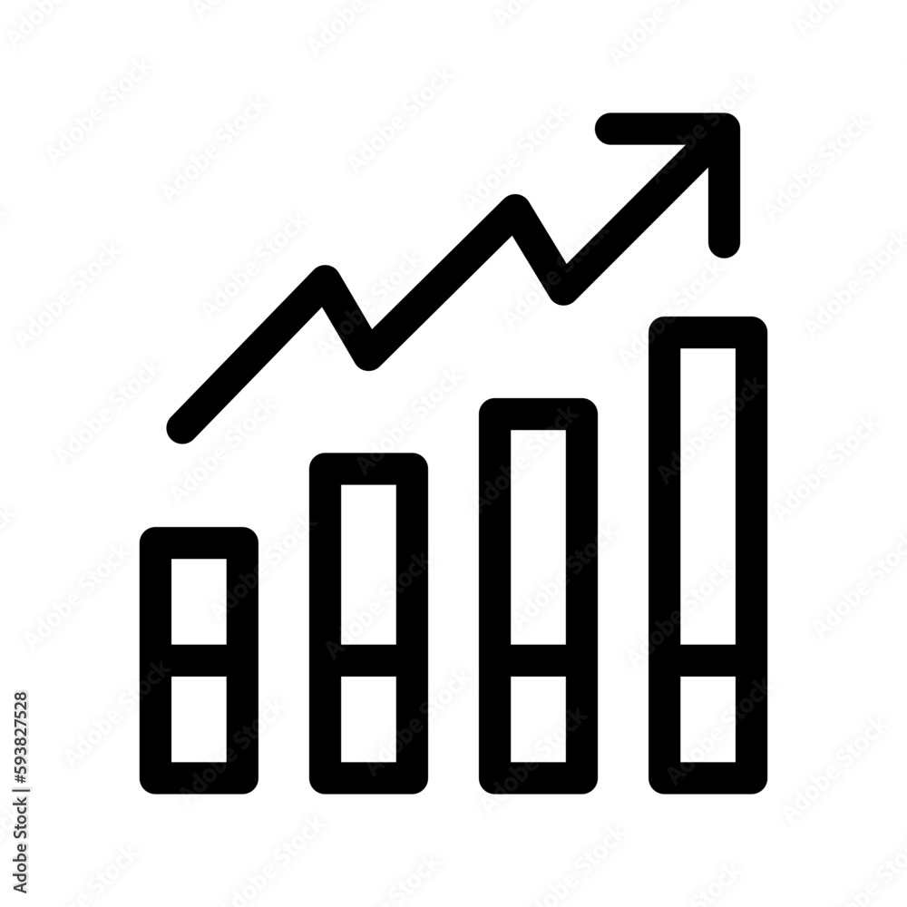 Increase Icon Vector Symbol Design Illustration Increase Icon Vector Symbol Design Illustration