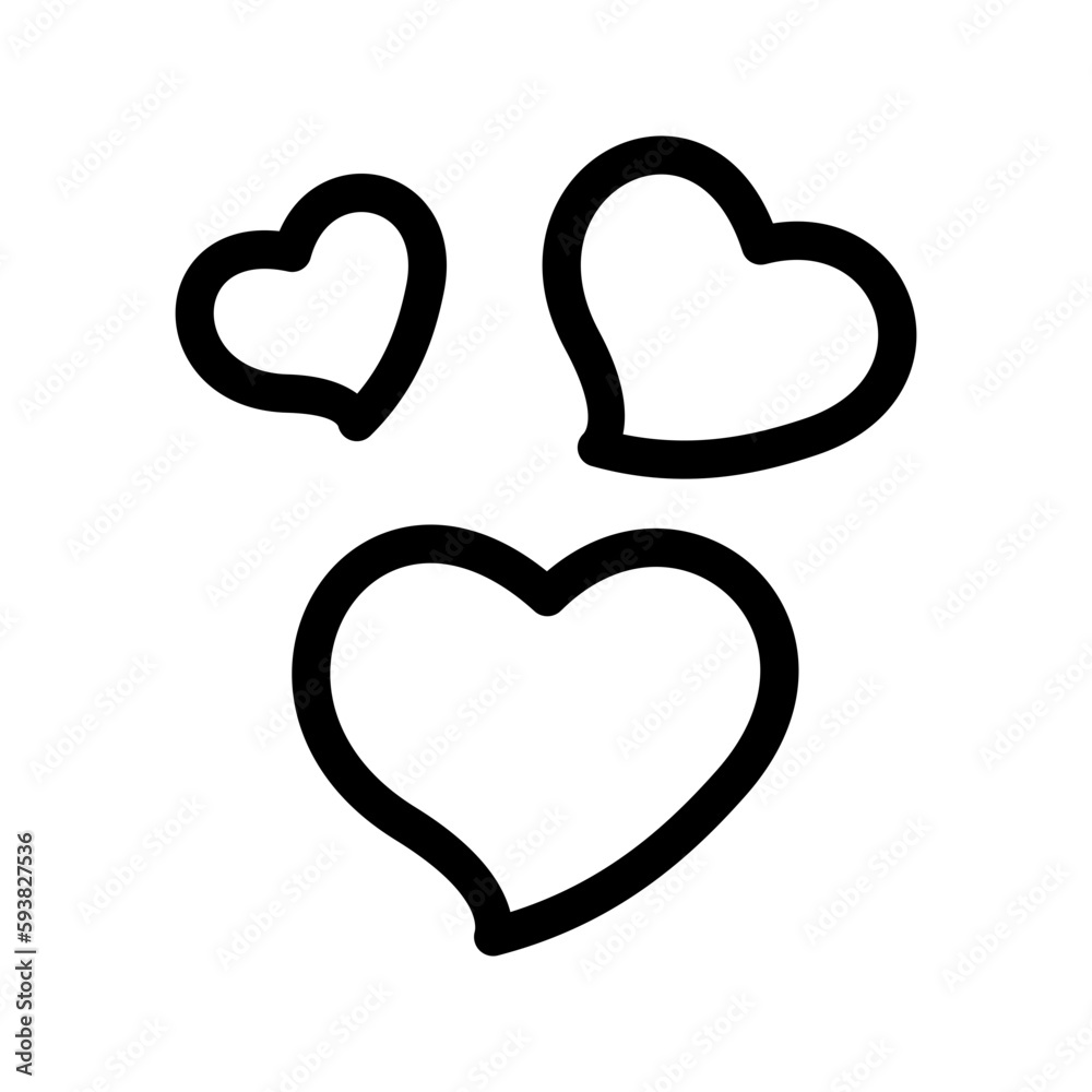 Love Icon Vector Symbol Design Illustration Love Icon Vector Symbol Design Illustration