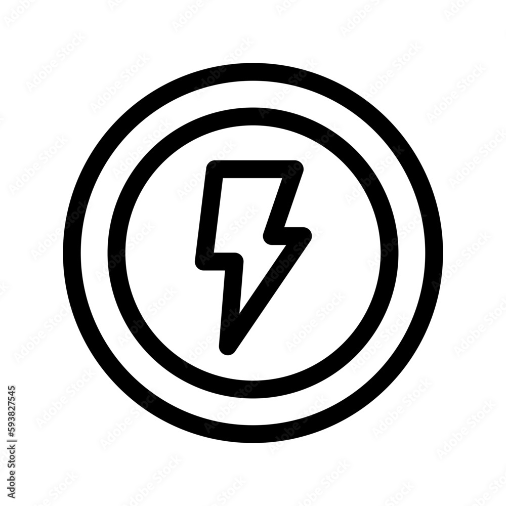 Electricity Icon Vector Symbol Design Illustration Electricity Icon Vector Symbol Design Illustration