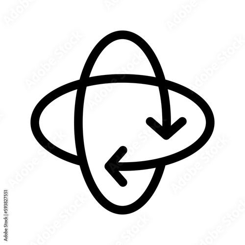 360 Icon Vector Symbol Design Illustration