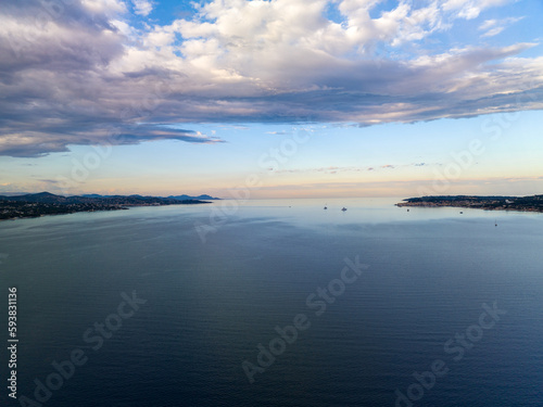 Wallpaper Mural Sunset Drone Flight with Panoramas and wide angle shots from DJI Mavic 3 Torontodigital.ca