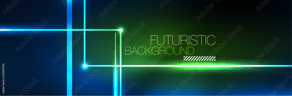Neon glowing fluid wave lines, magic energy space light concept. Vector illustration for wallpaper, banner, background, leaflet, catalog, cover, flyer Neon glowing fluid wave lines, magic energy space light concept. Vector illustration for wallpaper, banner, background, leaflet, catalog, cover, flyer