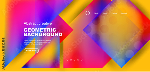 Triangle abstract background. Vector Illustration For Wallpaper, Banner, Background, Card, Book Illustration, landing page