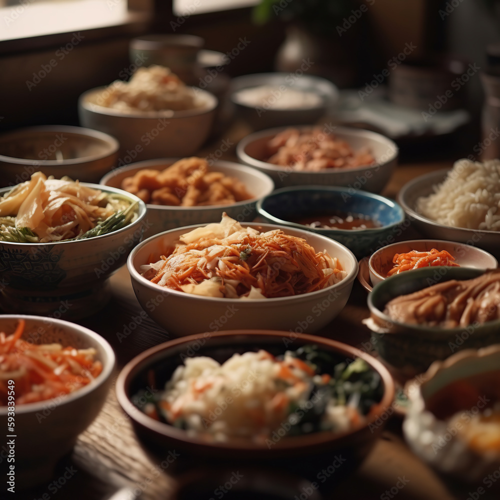 food in a restaurant food in a restaurant