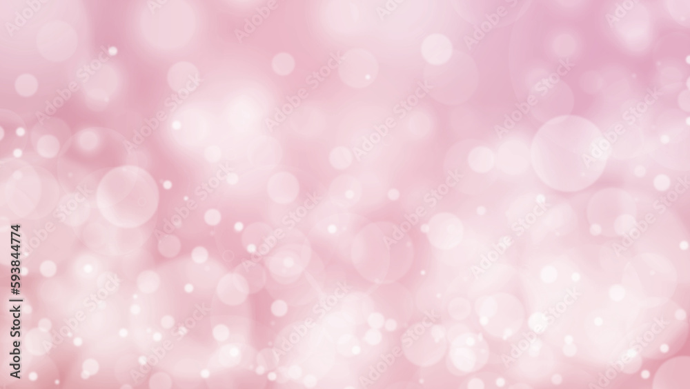 Fototapeta premium キラキラ輝くピンク色の背景イラスト