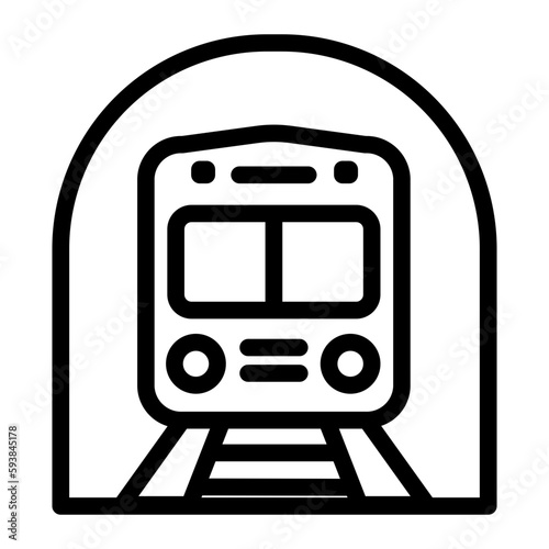 Train line icon