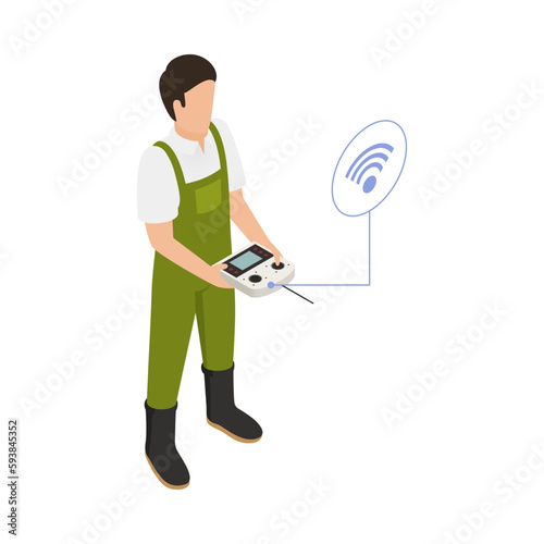 Agriculture Automation Icon