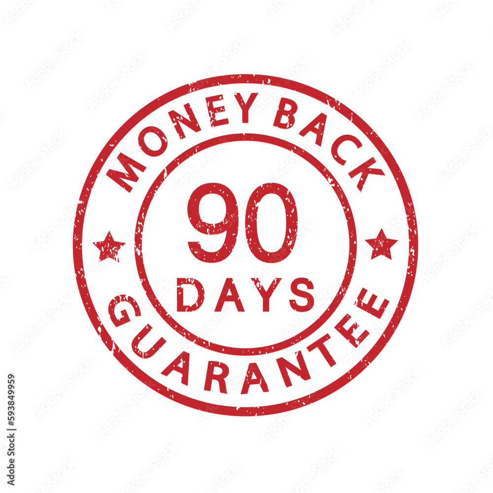 90 days money back guarantee icon vector for graphic design, logo, website, social media, mobile app, UI illustration 90 days money back guarantee icon vector for graphic design, logo, website, social media, mobile app, UI illustration