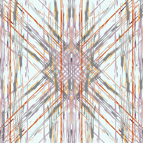 ethnic seamless pattern chevron dye tie batik