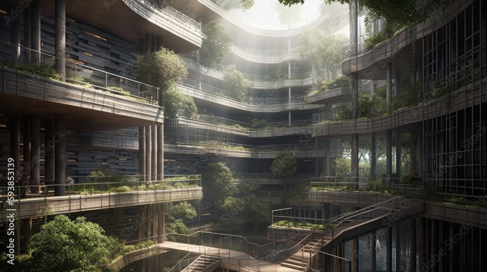 Super Library from the Future, Boasting Breathtaking Scale, Labyrinth ...