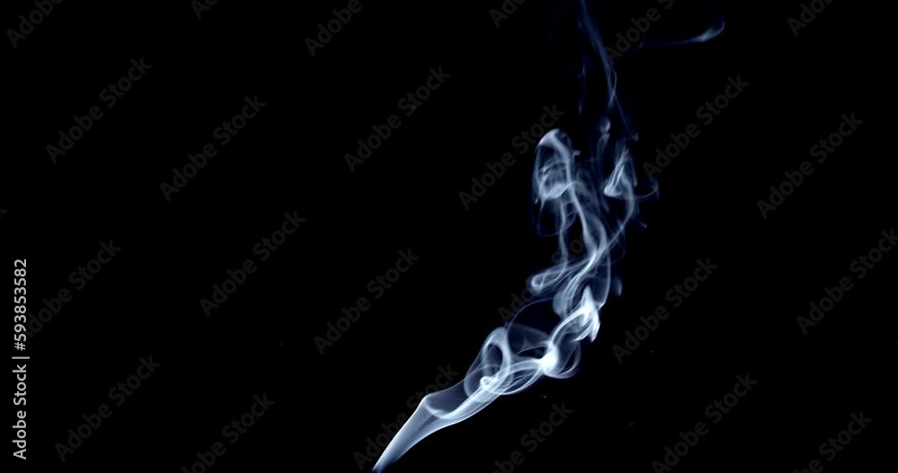Real smoke on a black background. Thin Flexible Trickle of Real Smoke. Colorful real smoke rises up. Ideal for background or over-layer with blending mode add, screen, lighten. Real smoke on a black background. Thin Flexible Trickle of Real Smoke. Colorful real smoke rises up. Ideal for background or over-layer with blending mode add, screen, lighten.