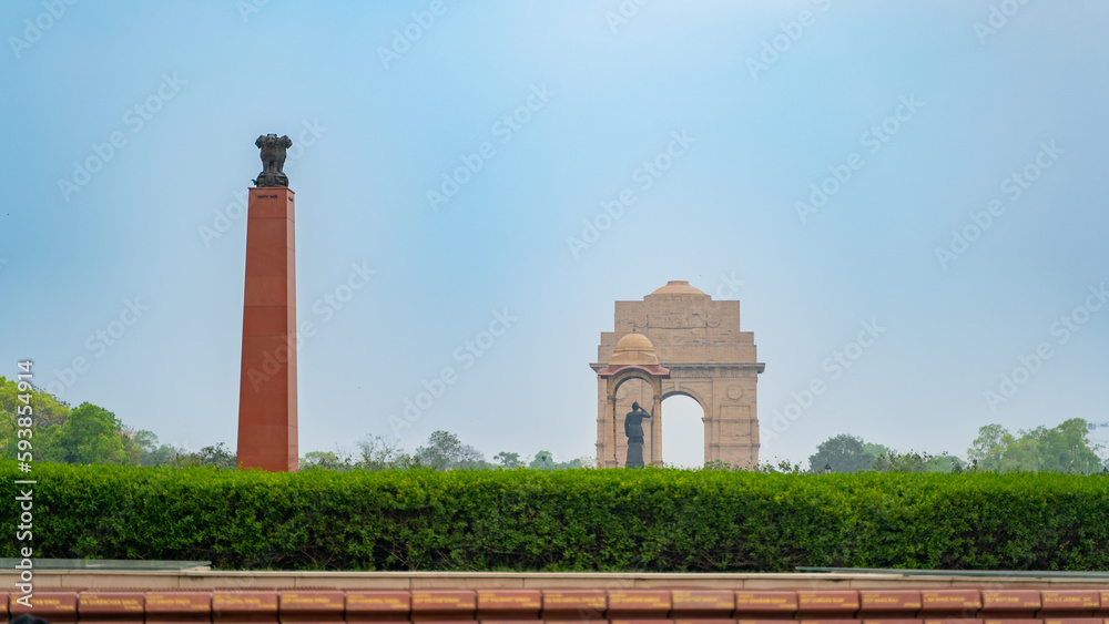 National War Memorial located in New Delhi India, also known as Rashtriya Samar Smarak