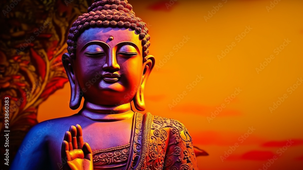 Buddha statue. 