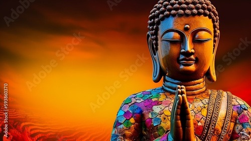 Buddha statue. 