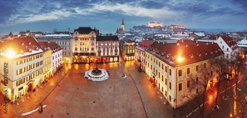 Bratislava panorama - Slovakia - Eastern Europe city