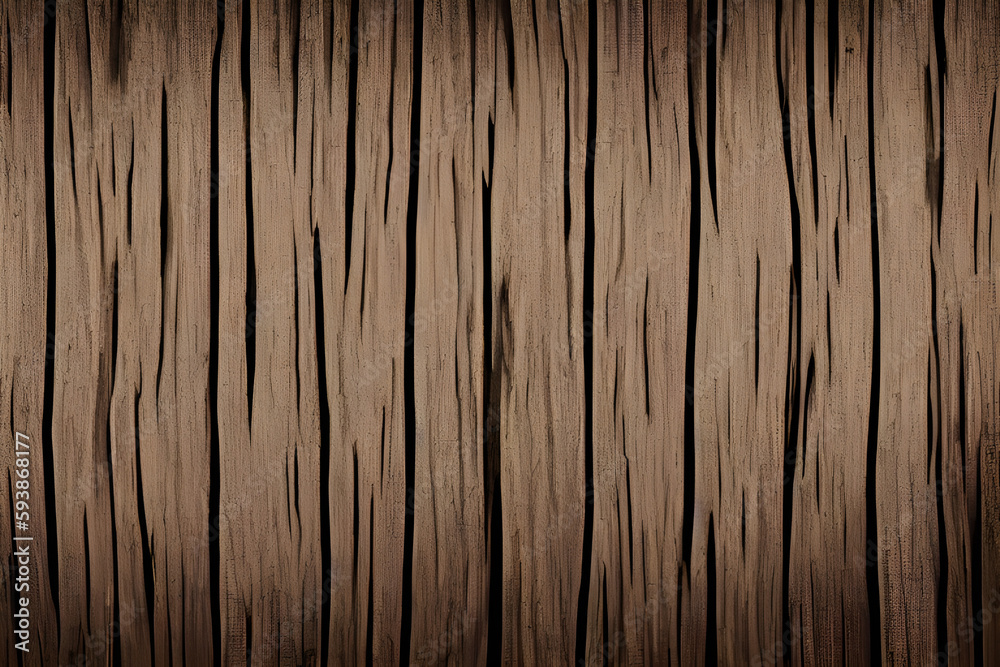 Fototapeta premium Old grunge dark textured wooden background. Royalty high-quality free stock photo image of The surface of the old brown wood texture. Design of dark wood background banner