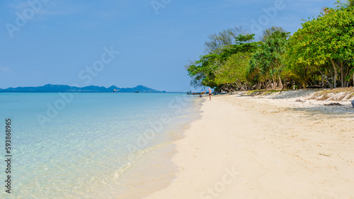 beach of Koh Kradan island in Thailand