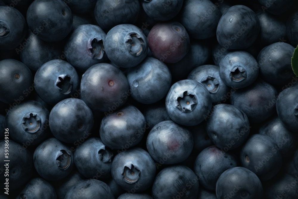 Nature blueberry backgroud. Generate Ai Nature blueberry backgroud. Generate Ai