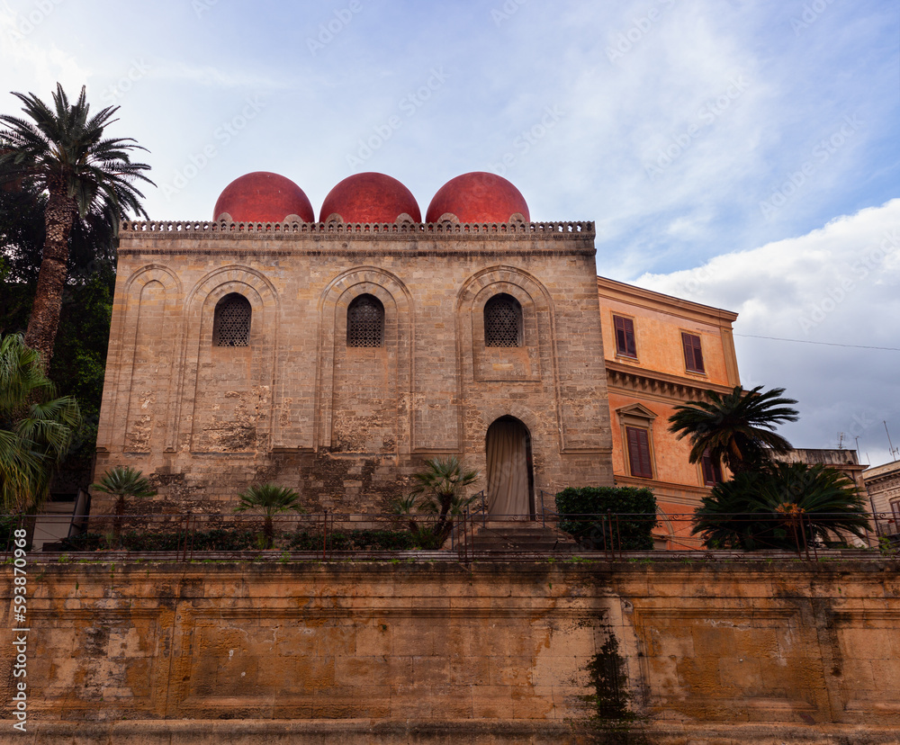 San Cataldo Church in Sicily