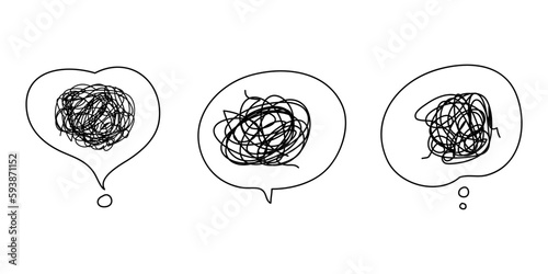 hand drawn scribble sketch circle object on set. Tangled grungy round scribble. isolated on white background. doodle vector illustration
