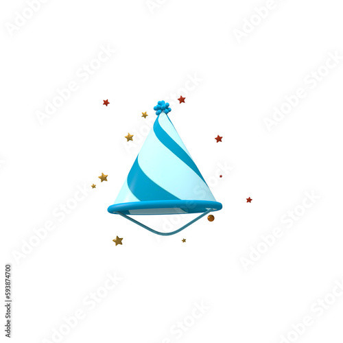 Wallpaper Mural 3d celebration icon illustration Torontodigital.ca