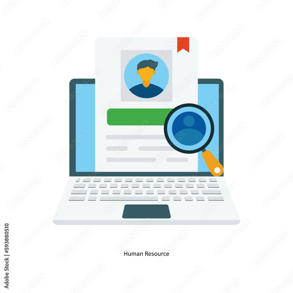 Human Resource Vector Fill outline Icons. Simple stock illustration stock Human Resource Vector Fill outline Icons. Simple stock illustration stock