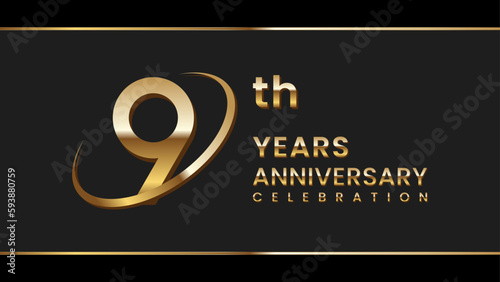 9th anniversary logo