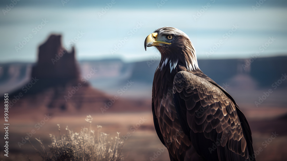 Fototapeta premium eagle in the sky