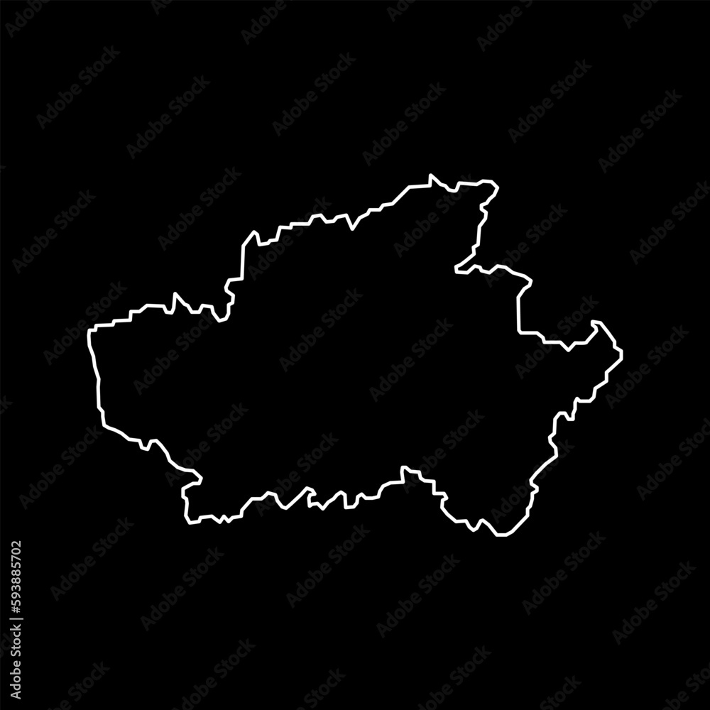 Braga Map, District of Portugal. Vector Illustration. Braga Map, District of Portugal. Vector Illustration.