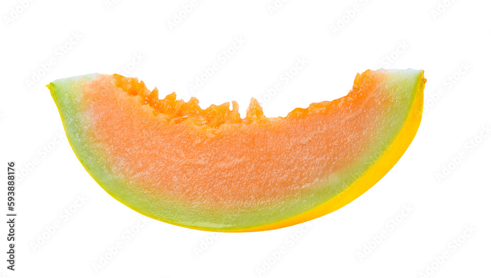 yellow honeydew melon slice isolated on transparent png yellow honeydew melon slice isolated on transparent png